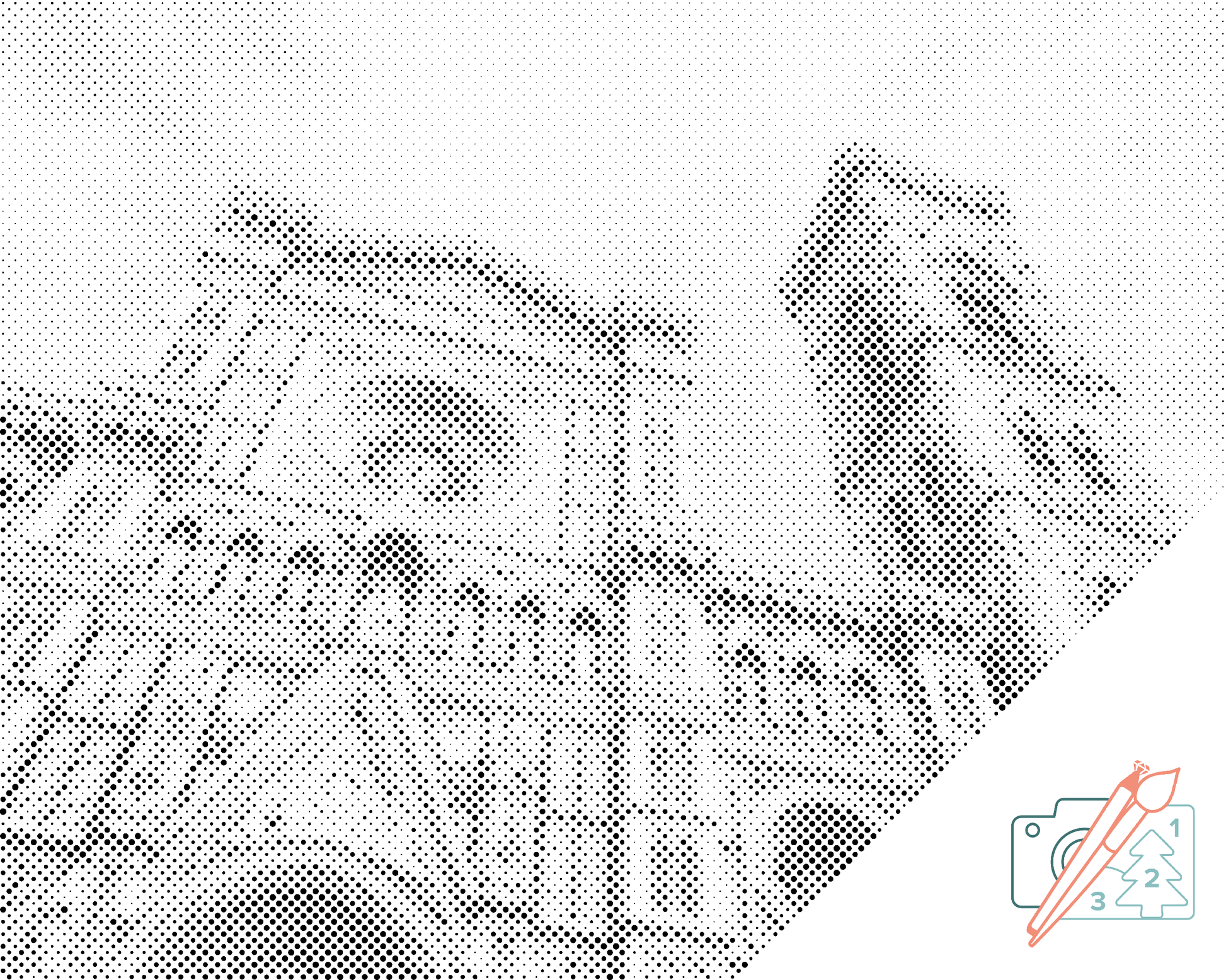 Mal-med-prikker -  Katedralen Santa Maria del Fiore 3