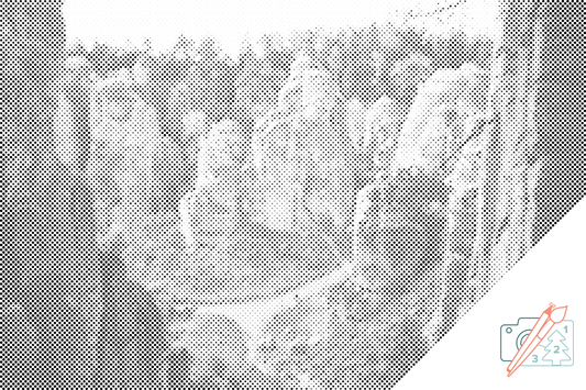 Mal-med-prikker -  Prachov Rocks