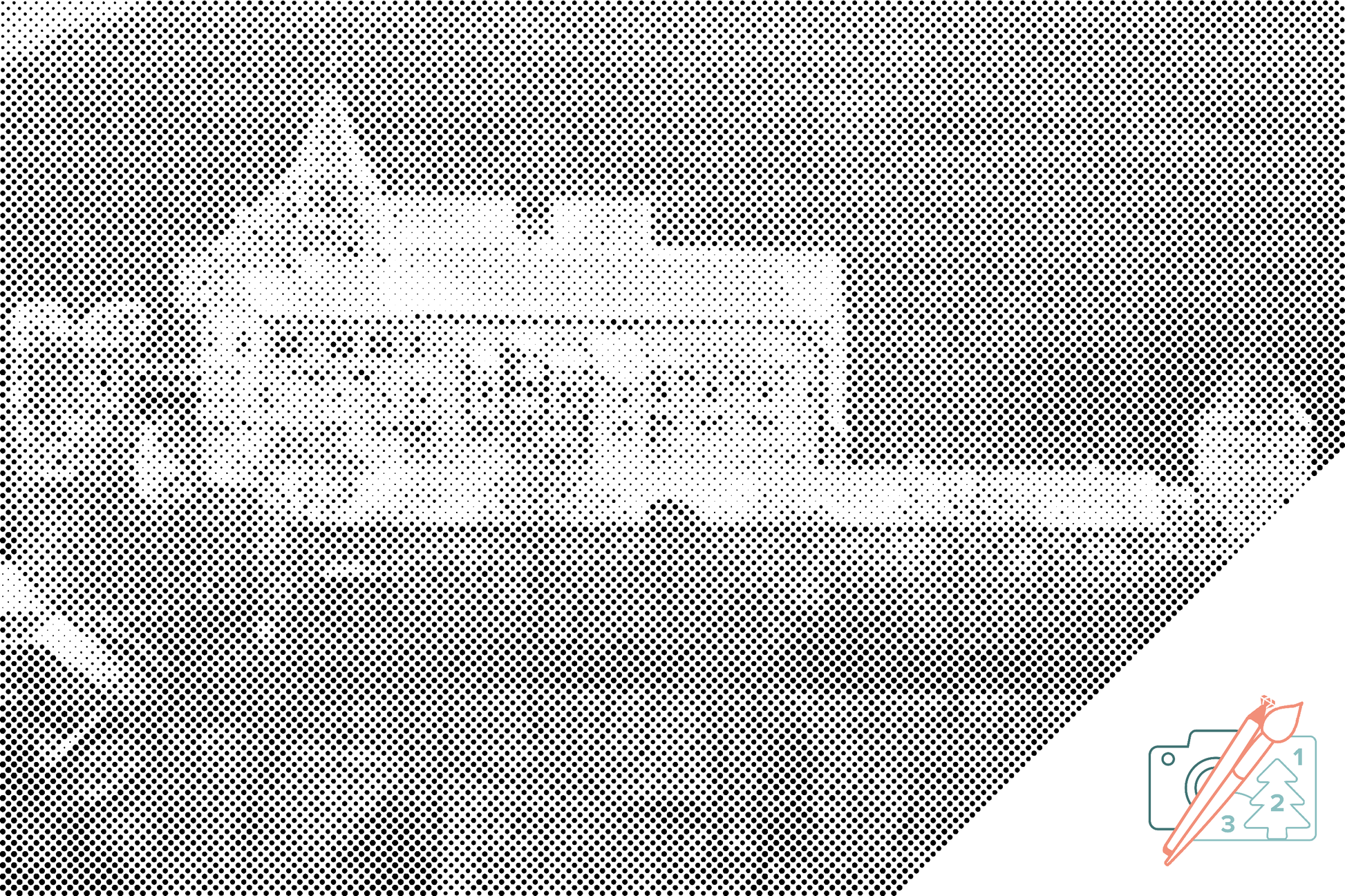 Mal-med-prikker -  Pernštejn Slot