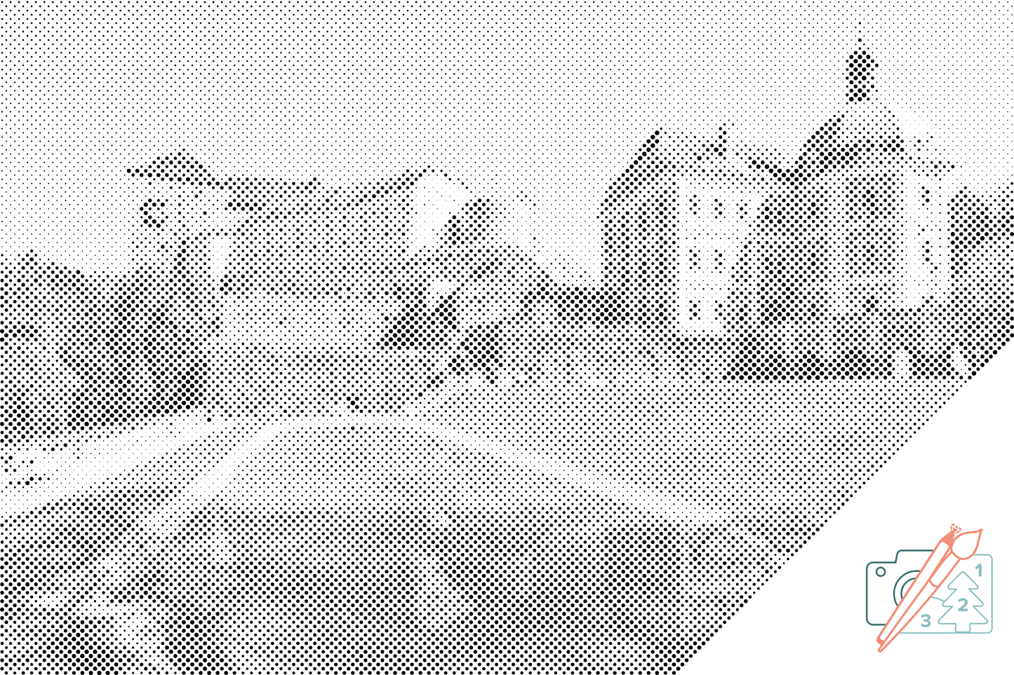 Mal-med-prikker -  Bečov Slot