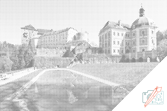 Mal-med-prikker -  Bečov Slot