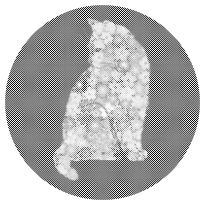 Mal-med-prikker -  Blomsterkat