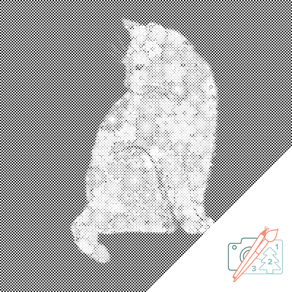 Mal-med-prikker -  Blomsterkat