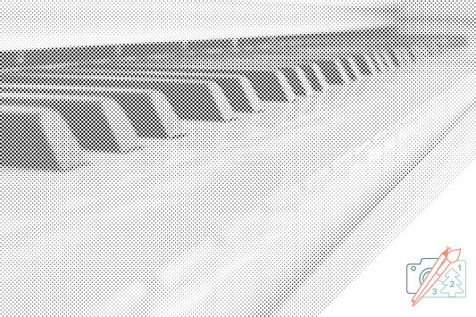 Mal-med-prikker -  Keyboards