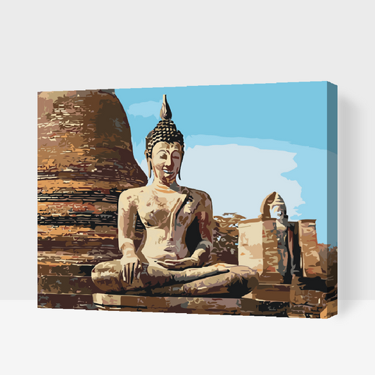 Paint by Numbers - Buddha-statue