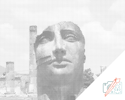 Mal-med-prikker -  Pompeji, Italien 2