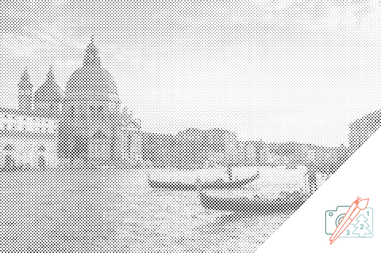 Mal-med-prikker -  Basilikaen Sankt Markus, Venedig 2