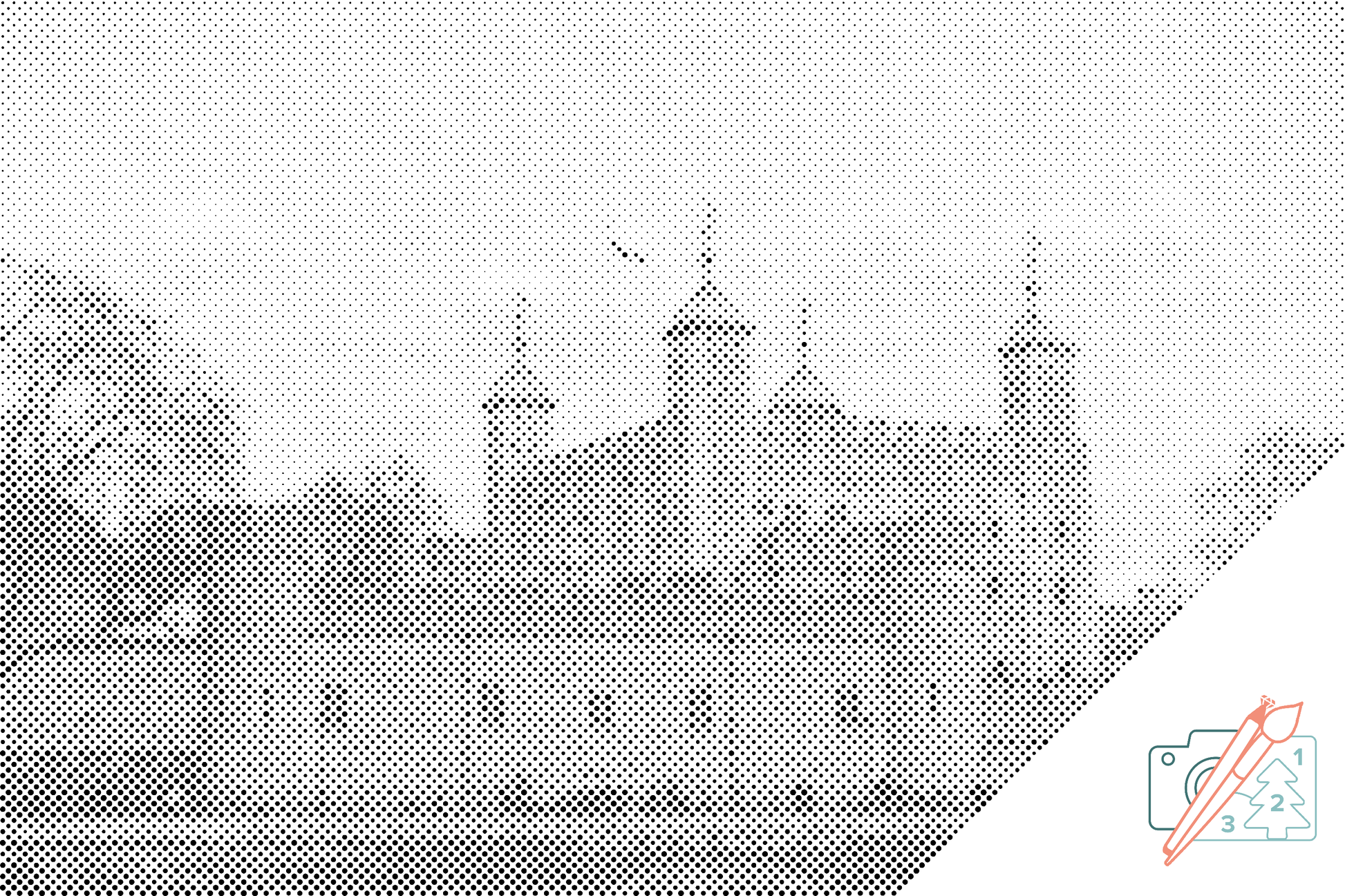 Mal-med-prikker -  London Tower - Det Kongelige Slot