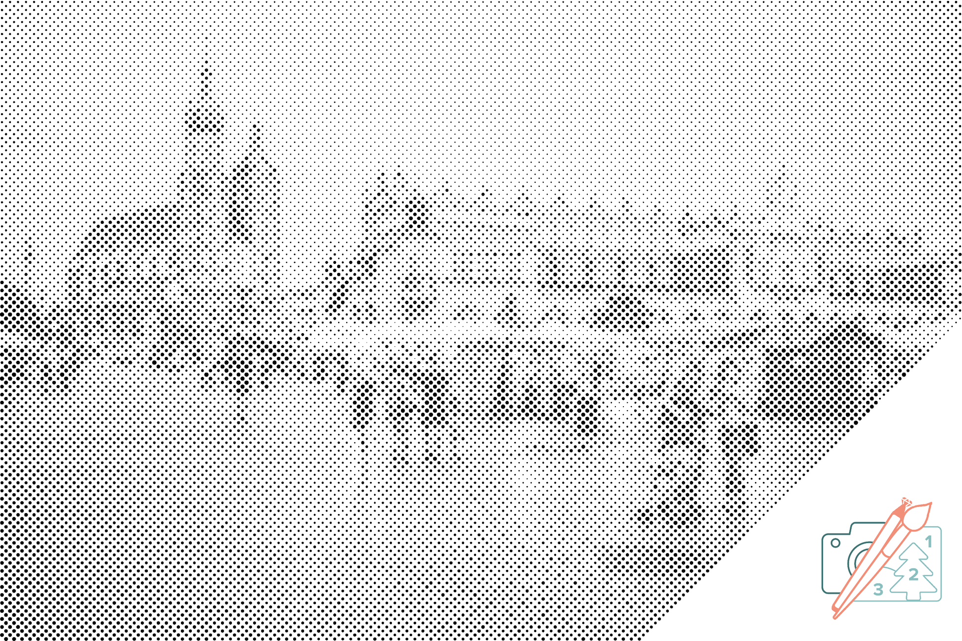 Mal-med-prikker -  Krakow, Polen