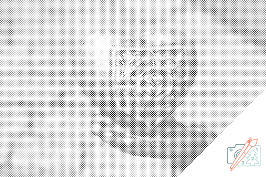 Mal-med-prikker -  Heart on Hands, Wroclaw, Polen