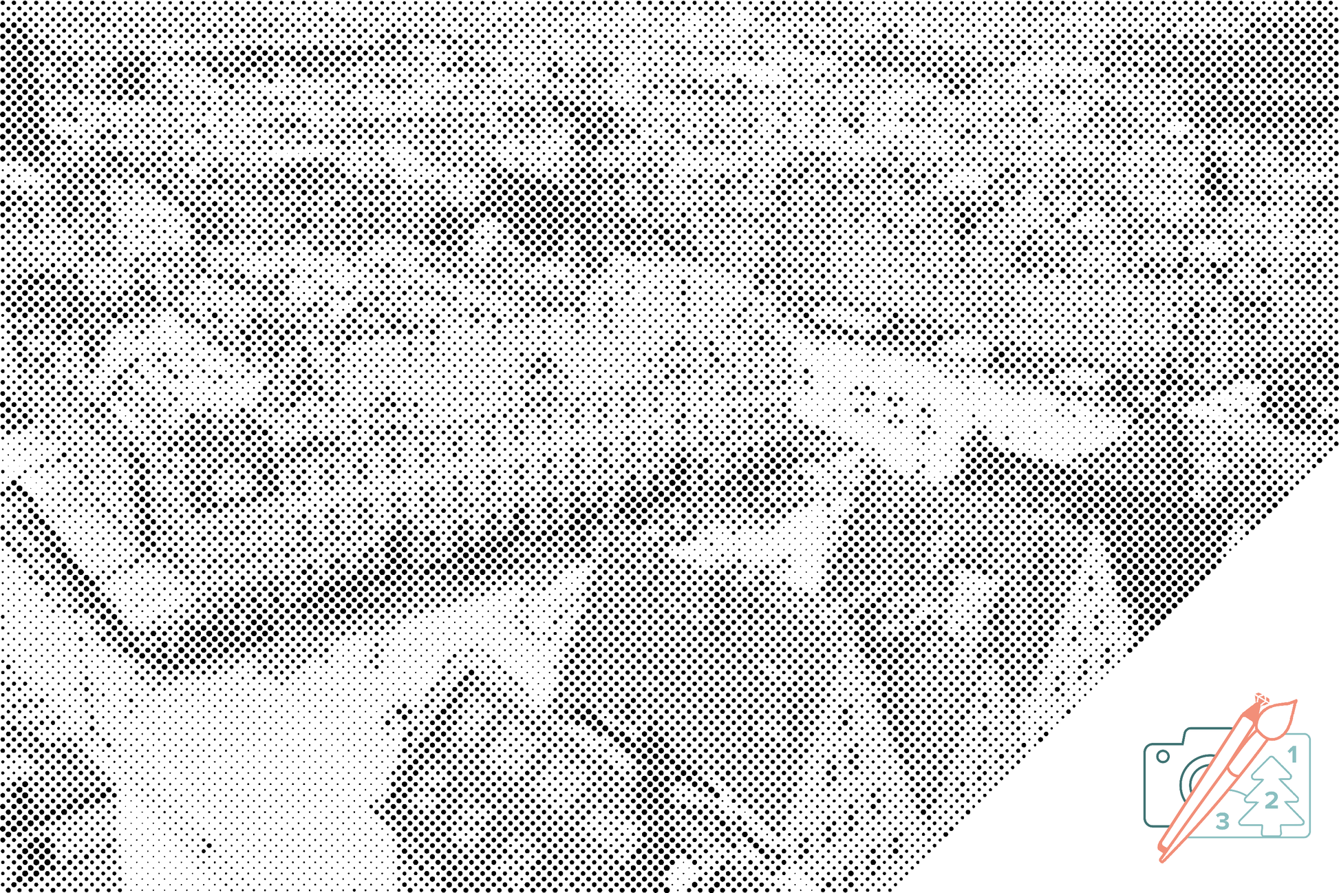 Mal-med-prikker -  Wrocław, Polen