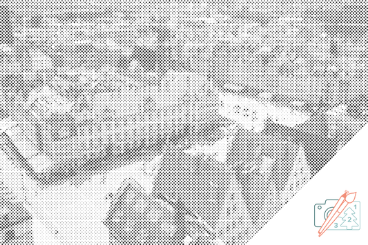 Mal-med-prikker -  Wrocław, Polen
