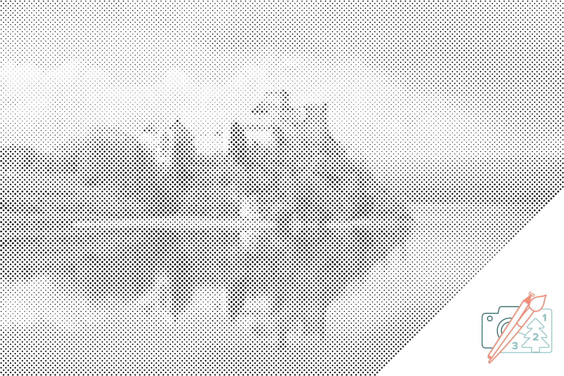 Mal-med-prikker -  Niedzica Slot, Polen