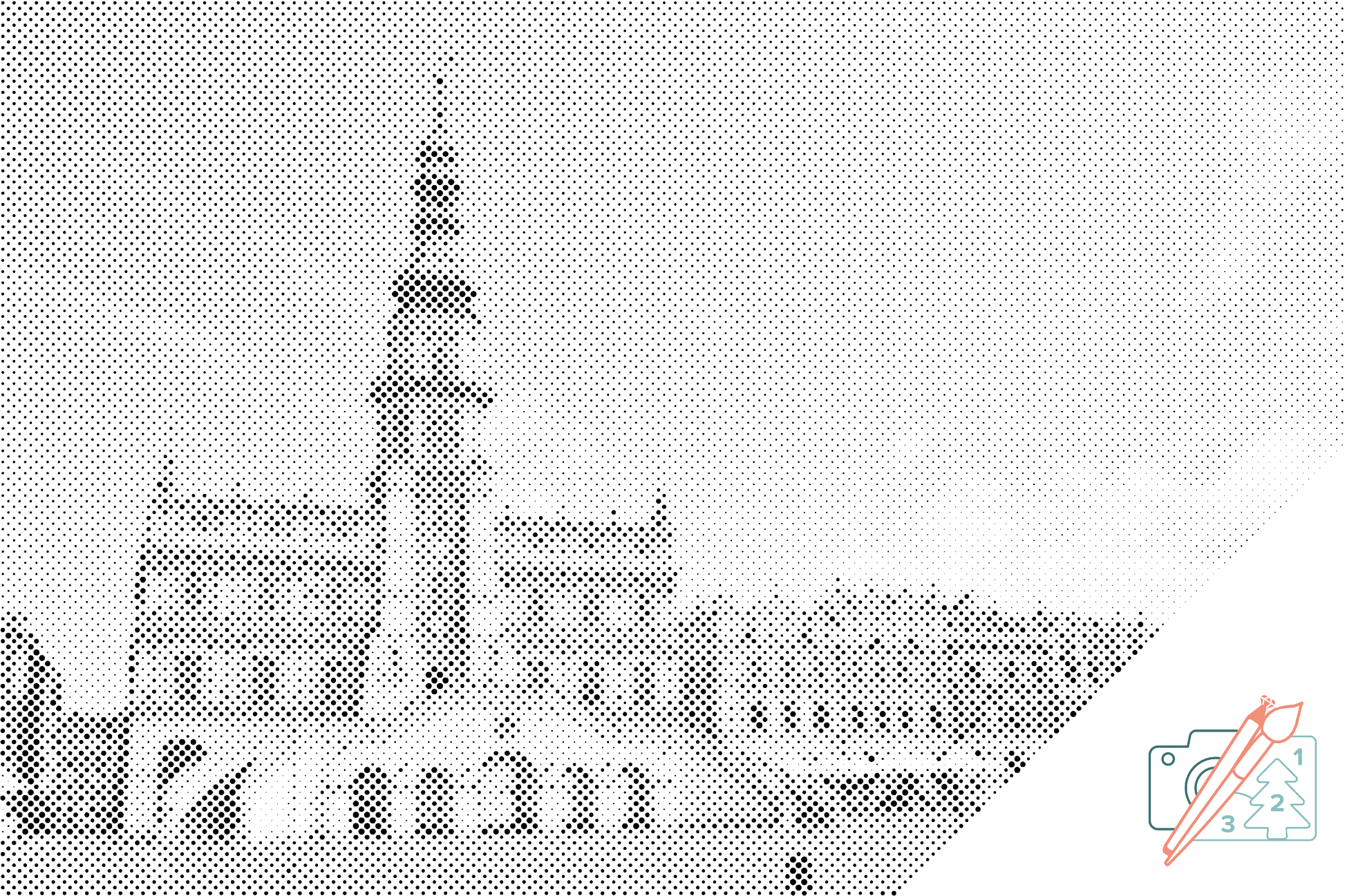 Mal-med-prikker -  Zamosc, Polen