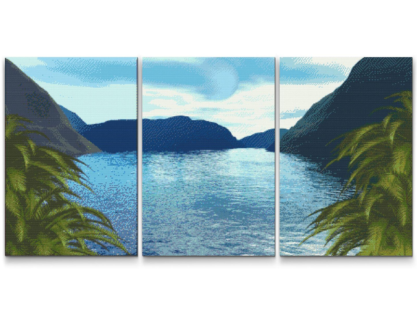 Diamond Painting - Lagoon Bay (sæt af 3)