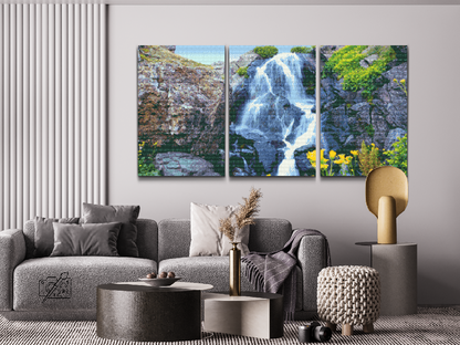 Diamond Painting - Magic Waterfall (sæt af 3)