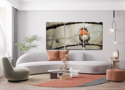 Diamond Painting - Robin (sæt af 3)