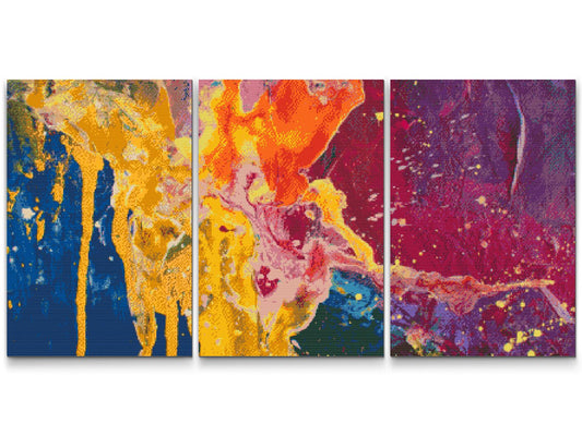 Diamond Painting - Farver (sæt af 3)