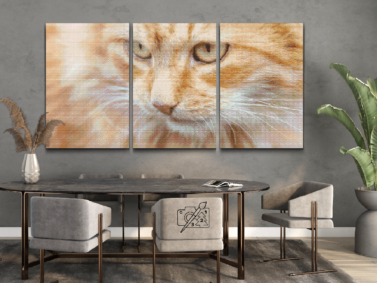 Diamond Painting - Jagtkat (sæt af 3)