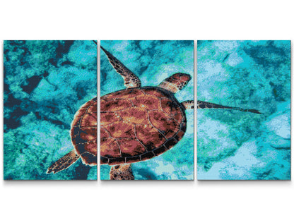 Diamond Painting - Sea Turtle (sæt af 3)