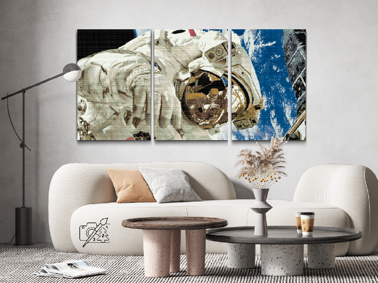 Diamond Painting - Astronaut (sæt af 3)