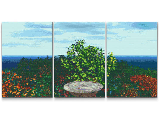 Diamond Painting - Colorful Garden (sæt af 3)