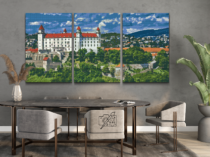 Diamond Painting - Bratislava Slot (sæt af 3)
