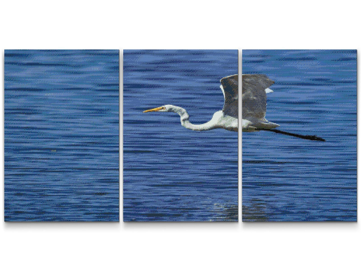 Diamond Painting - Hvid Hejre (sæt af 3)