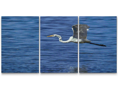 Diamond Painting - Hvid Hejre (sæt af 3)