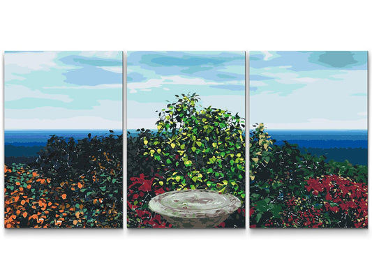 Paint by Numbers - Colorful Garden (sæt af 3)