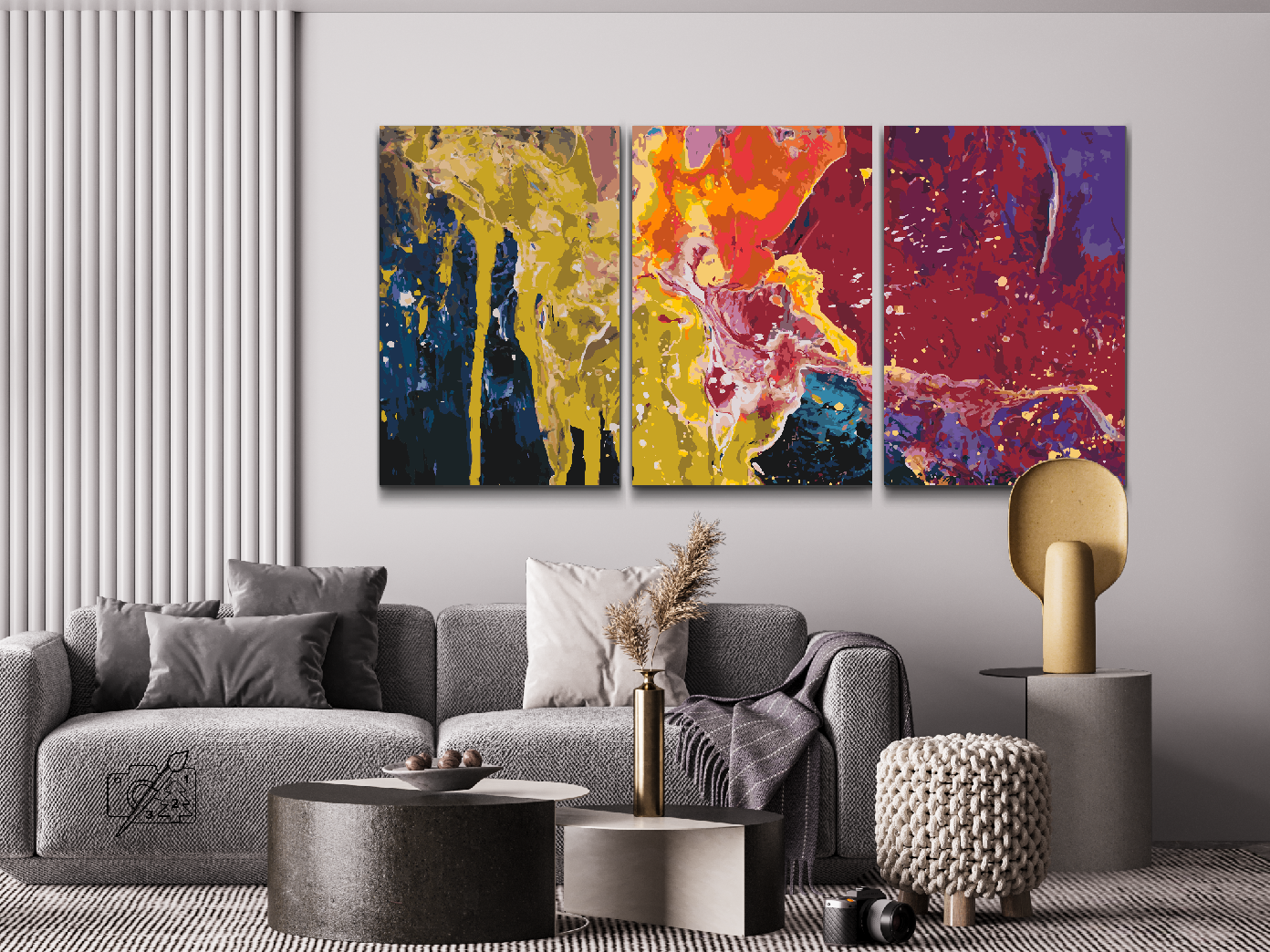 Paint by Numbers - Farver (sæt af 3)