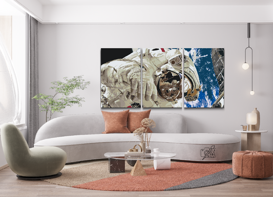 Paint by Numbers - Astronaut (sæt af 3)