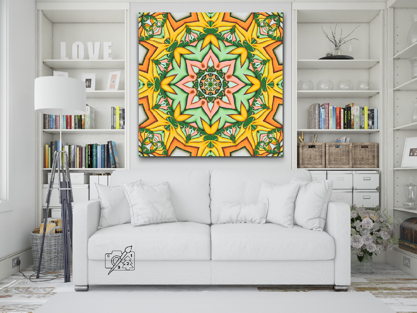 Paint by Numbers - Mandala2