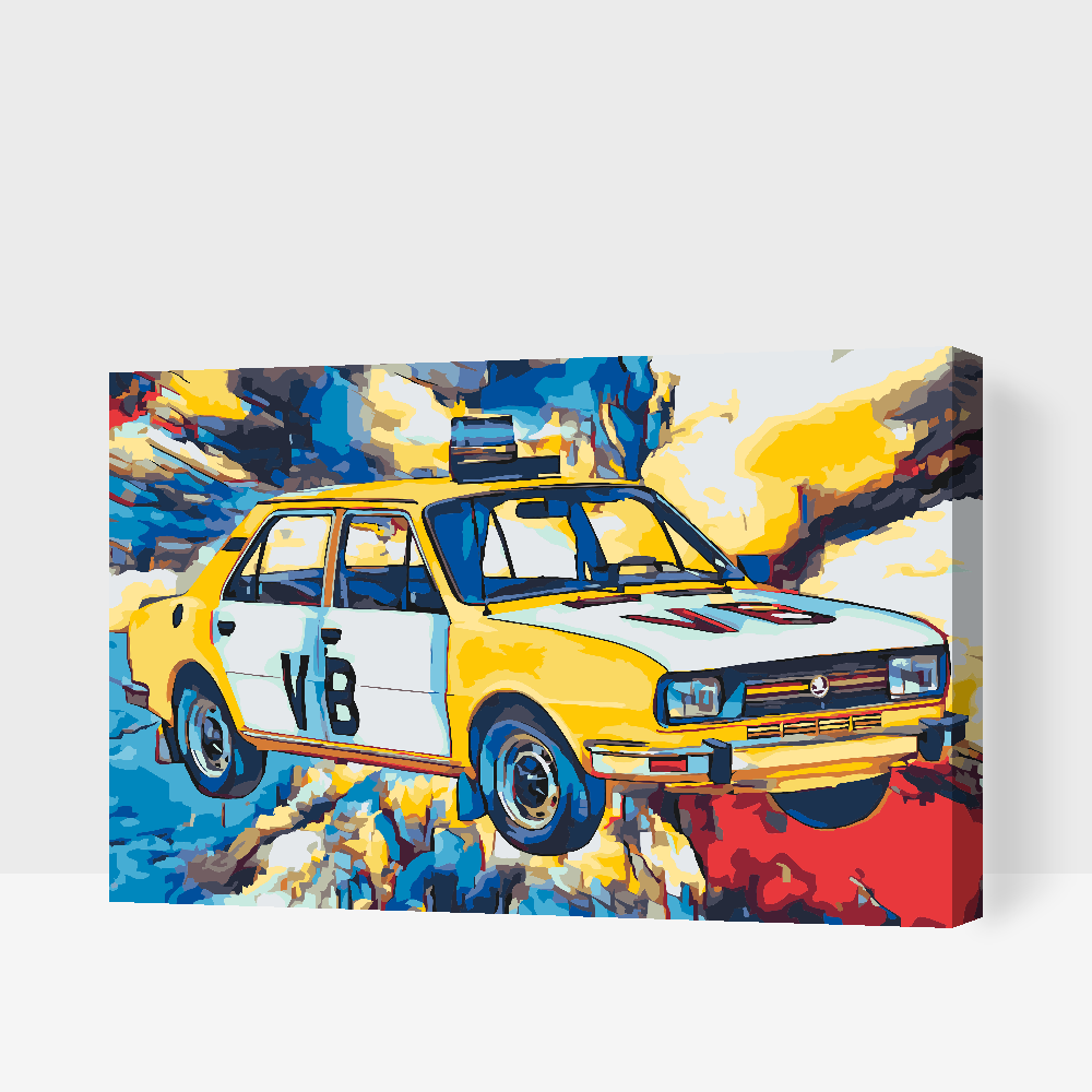 Paint by Numbers - Škoda 120