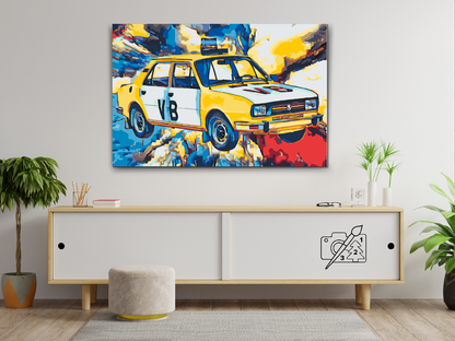 Paint by Numbers - Škoda 120