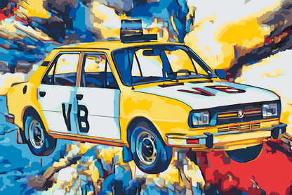 Paint by Numbers - Škoda 120