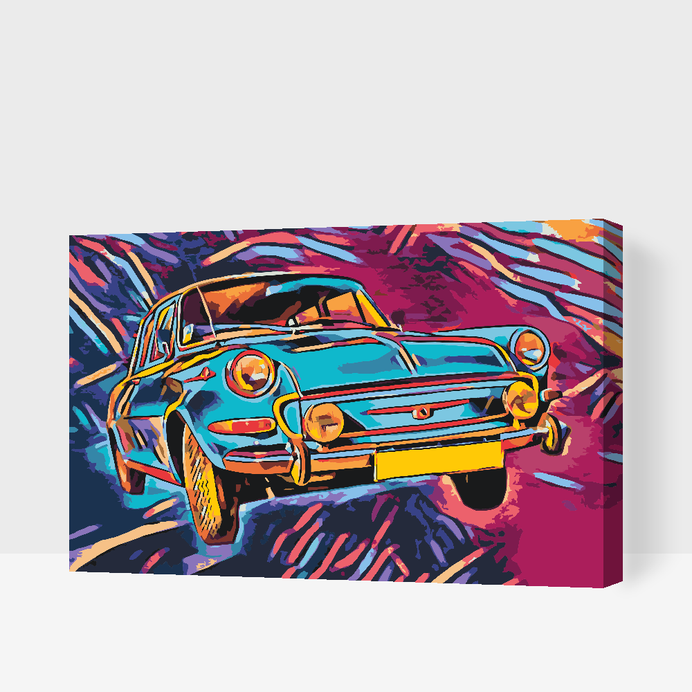 Paint by Numbers - Škoda 1000