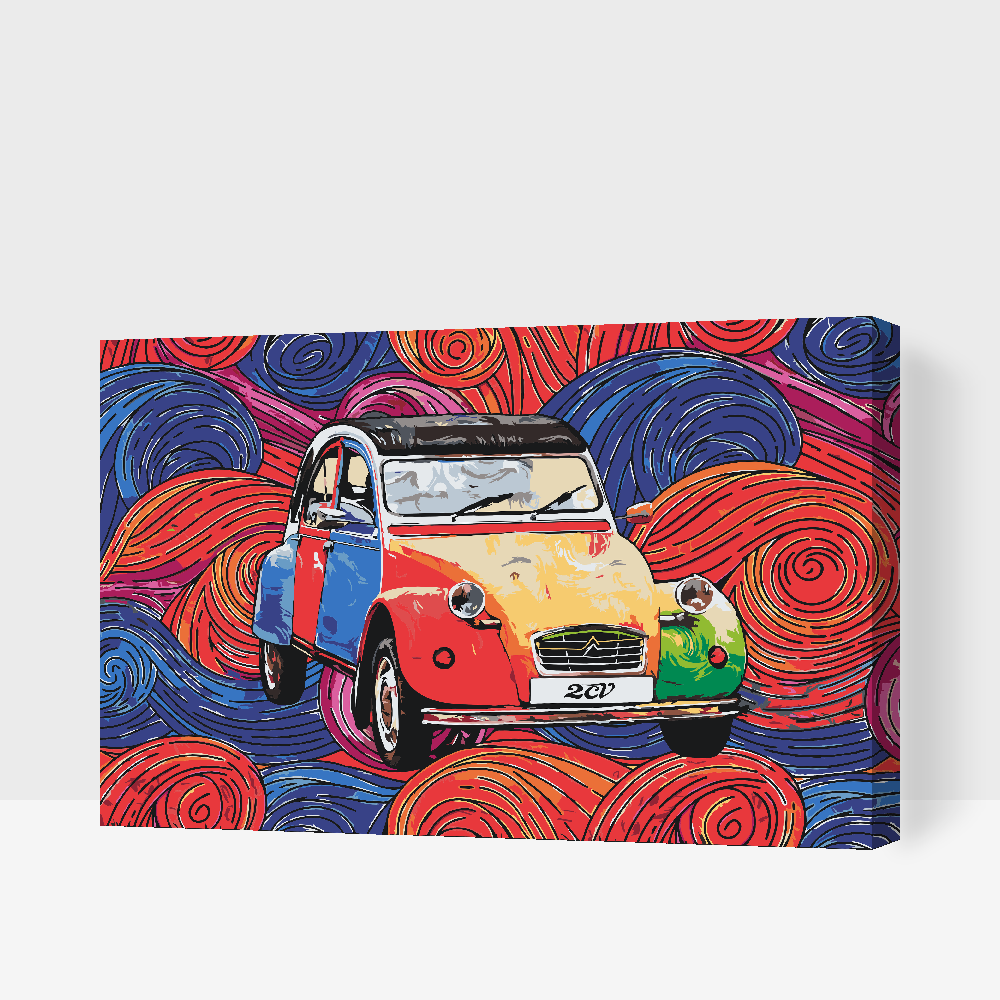 Paint by Numbers - Citroën 2CV