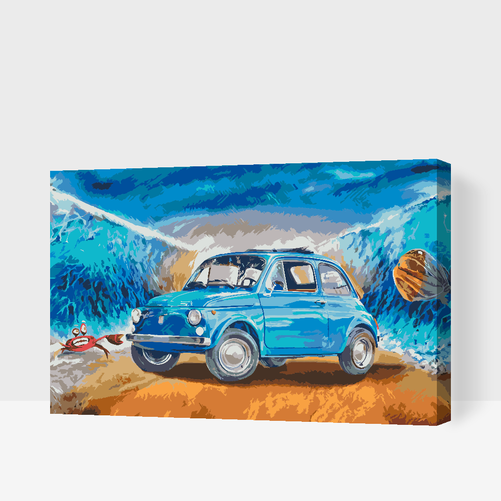 Paint by Numbers - Fiat 500