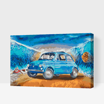 Paint by Numbers - Fiat 500