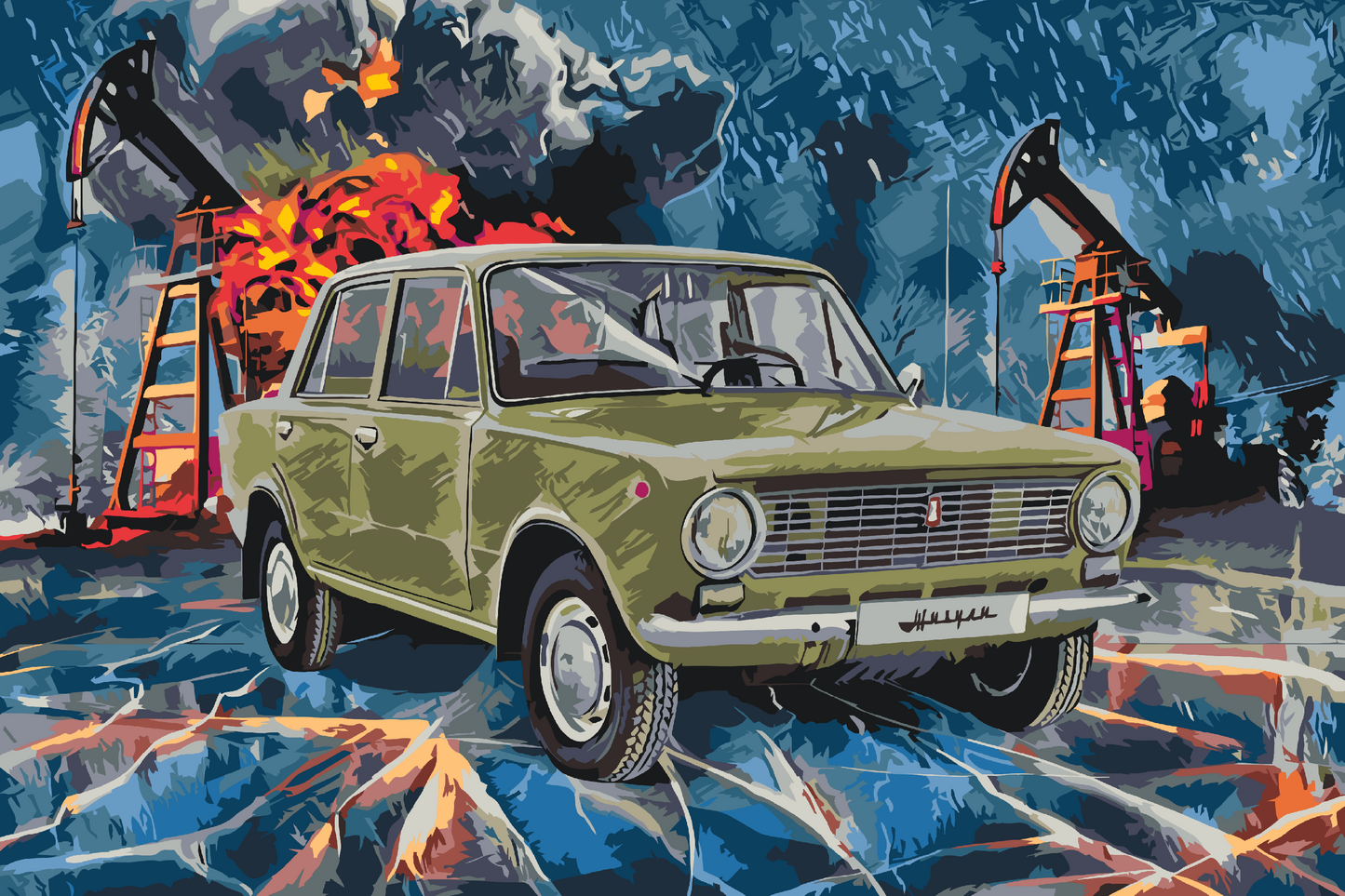 Paint by Numbers - Lada