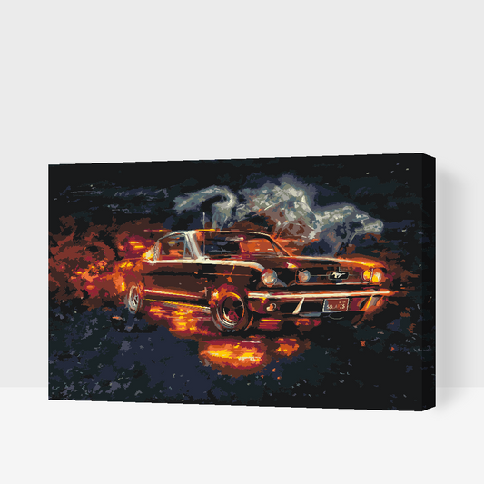 Paint by Numbers - Mustang
