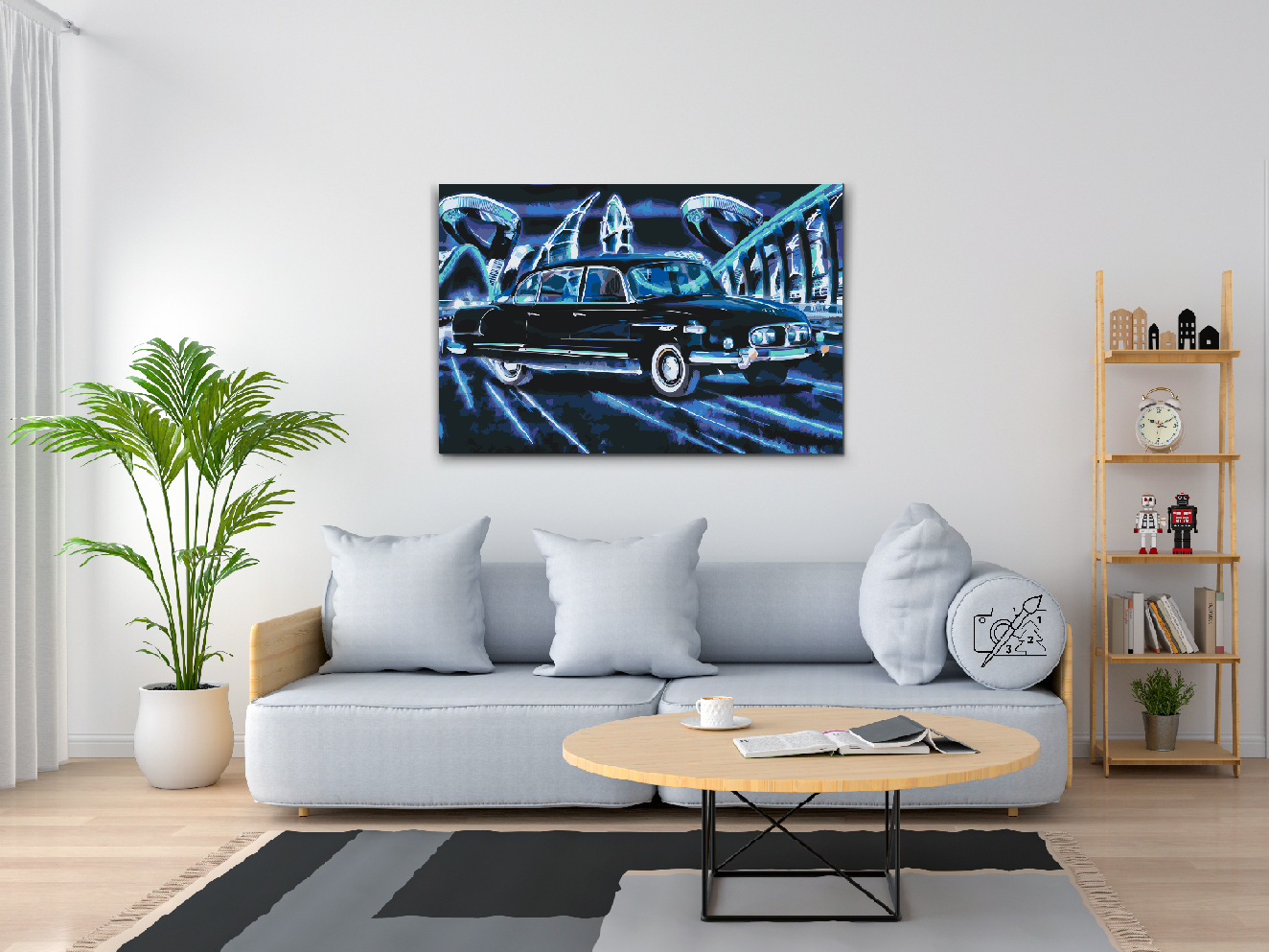 Paint by Numbers - Tatra 603