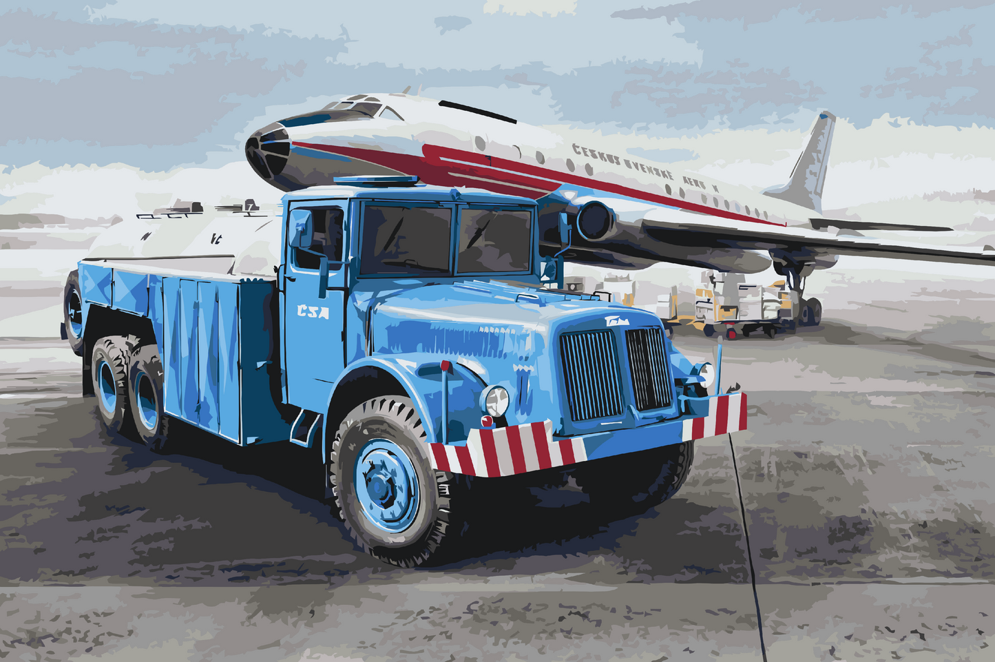 Paint by Numbers - Tatra 111