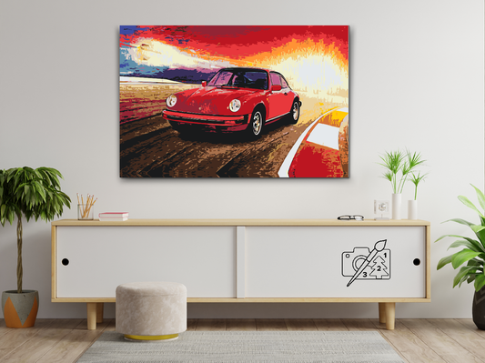 Paint by Numbers - Porsche