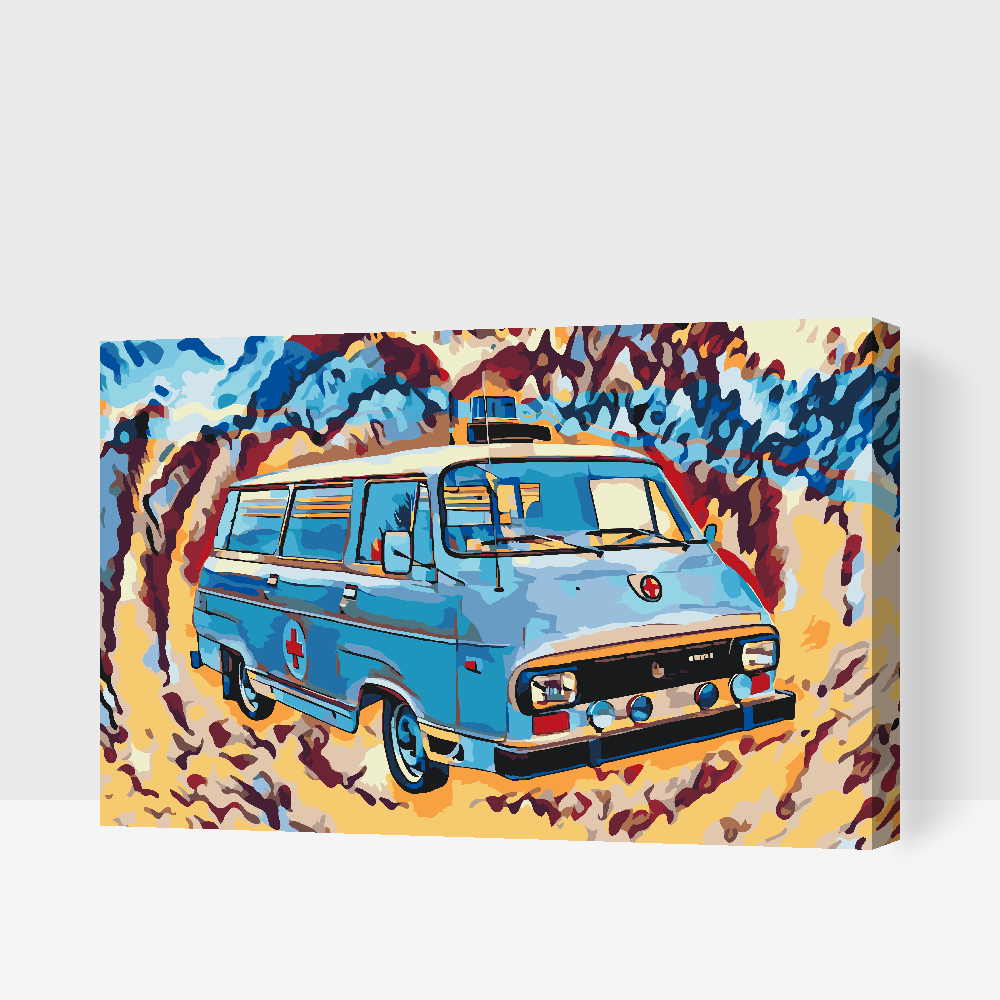 Paint by Numbers - Škoda 1203