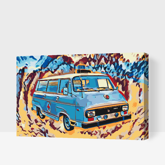 Paint by Numbers - Škoda 1203