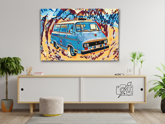 Paint by Numbers - Škoda 1203
