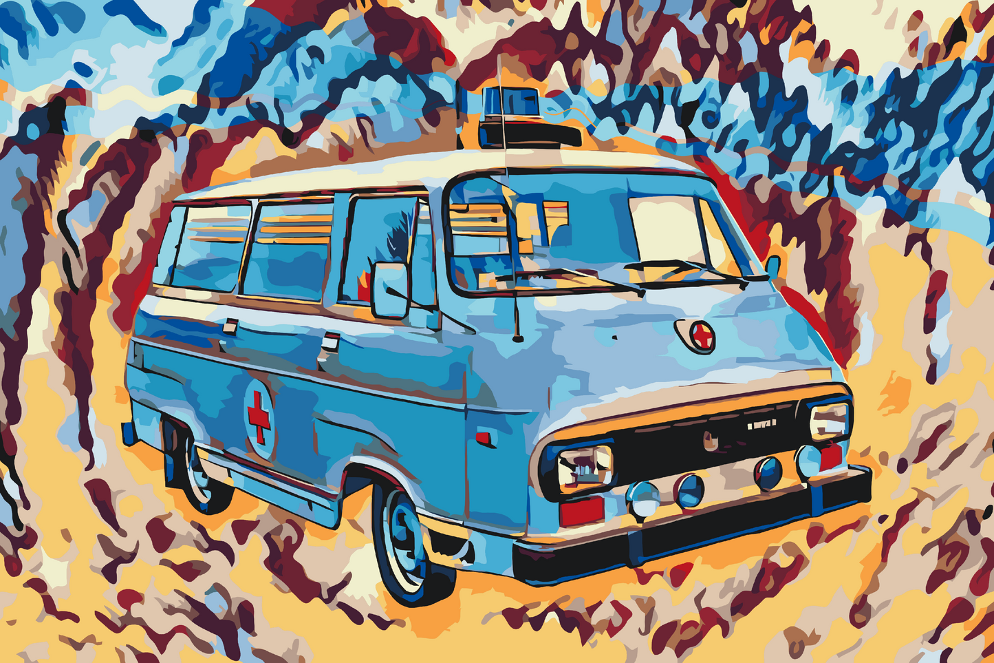 Paint by Numbers - Škoda 1203