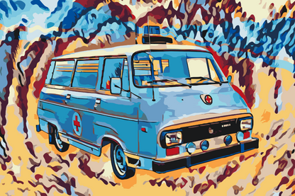 Paint by Numbers - Škoda 1203